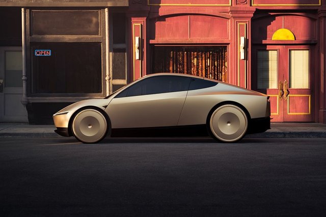 Tesla presents 'Cybercab' robotaxi at 'We, Robot' event