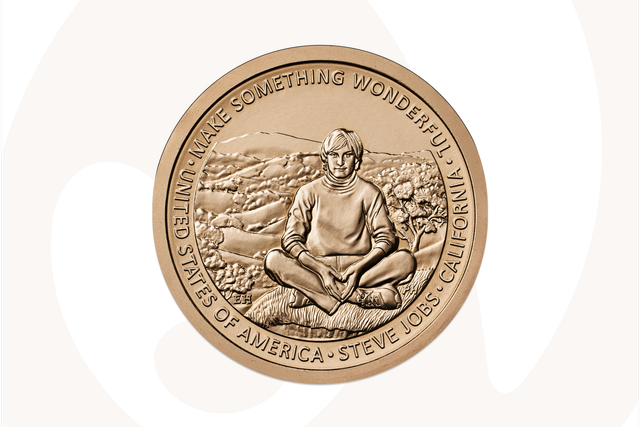 The U.S. will issue a commemorative coin honoring Steve Jobs
