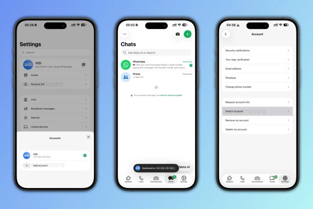 WhatsApp to support multiple accounts on a single iPhone