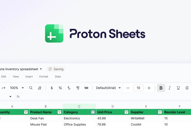 Proton launches Proton Sheets, a privacy-focused alternative to Google Sheets