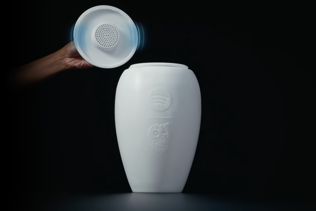 Spotify launches Eternal Playlist Urn