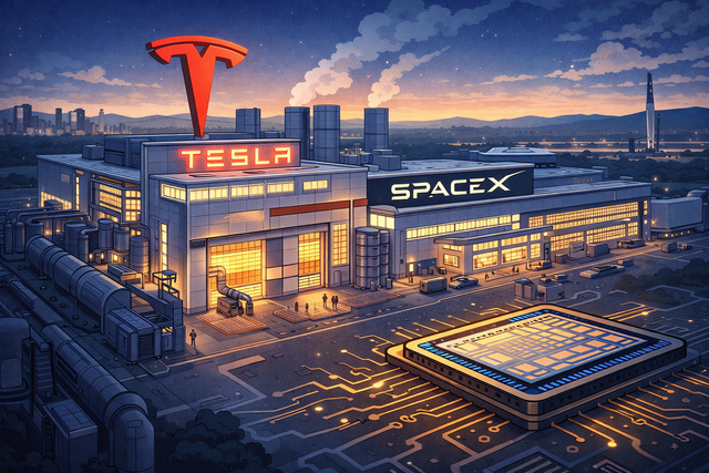 Elon Musk to build chip factory for Tesla, SpaceX and xAI