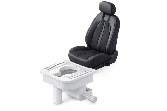 Chinese automaker patents built-in car seat toilet