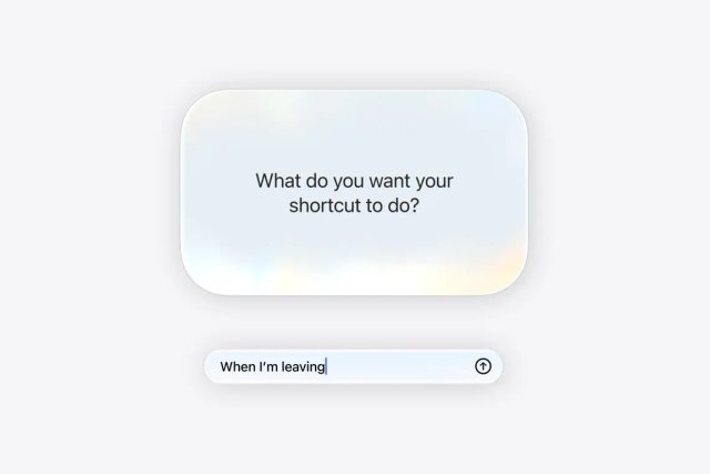 Shortcuts on iOS 27 lets users create automations by describing them in plain language