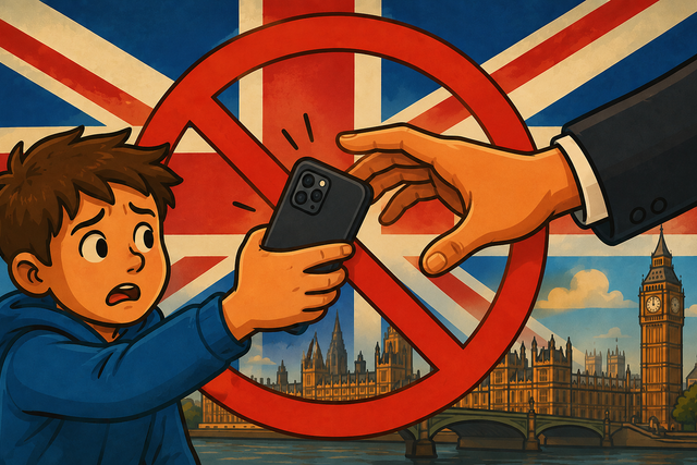 UK plans social media ban for under-16s and digital curfew for teenagers